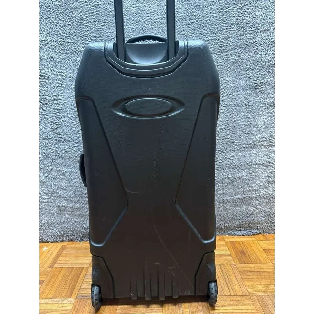 Oakley FP 115L 100% Nylon Rip Stop Travel Luggage Roller Bag Blackout 32.5‎ x 16